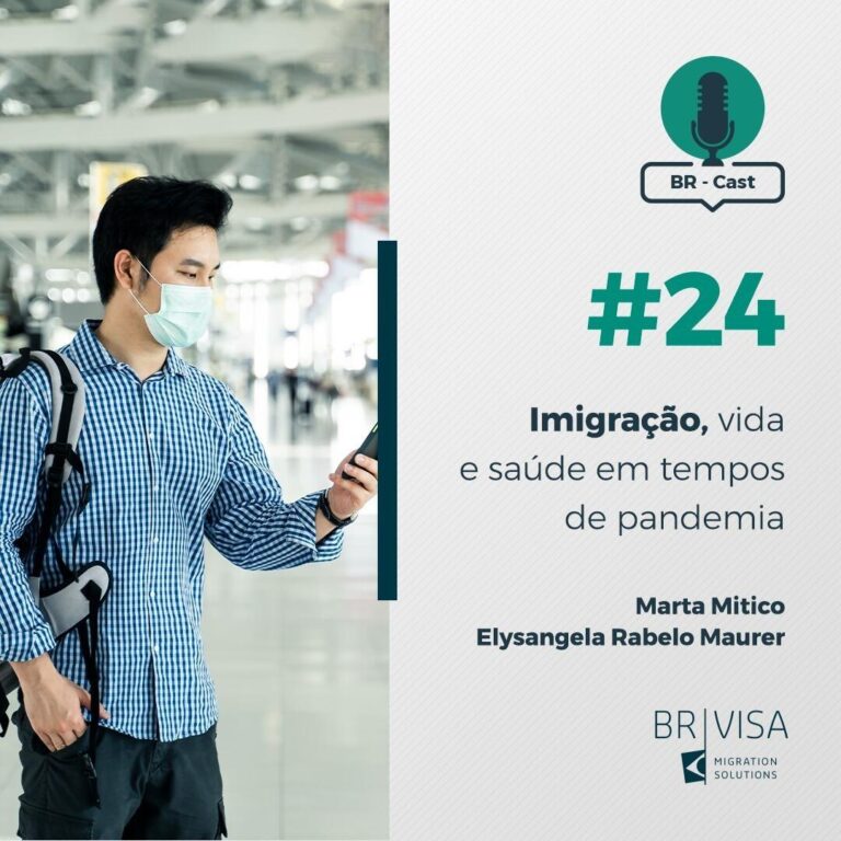 S2 Ep24: BR-Cast 24 | Imigração, vida e saúde em tempos de pandemia